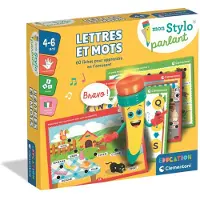 Clementoni Mon stylo parlant - Lettres et Mots - 60 activités