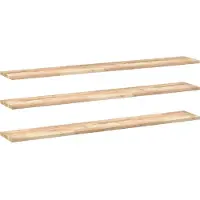 vidaXL Étagères flottantes 3 pcs 160x20x2 cm acacia massif non traité