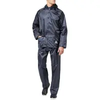 Result Ensemble imperméable pour homme composé d'une veste et d'un pantalon imperméables, imperméable LT168 (XL) (bleu marine)