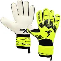 Precision Gants de gardien de but Fusion X Flat Cut Junior Taille 2 Football