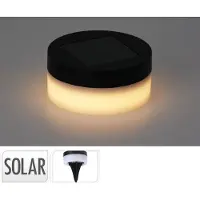 Koopman Lampe de jardin solaire LED 12cm Lumière blanche chaude Etanche