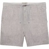 Superdry pour homme. M7110520A Short Merchant Linen grey (S), Casuel, Gris