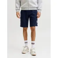 Jack & Jones Pantalon cargo 'JPSTGordon Alliance' bleu marine / blanc