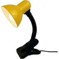 Luxus Europe - Lampe de bureau Toby, jaune - Lampe de lecture - Lampe de bureau