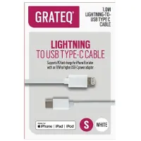 GRATEQ Mfi Lightning USB-C Cable 1m Pd W (1 m)