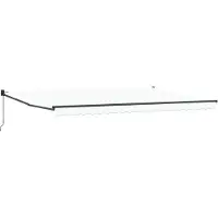 Syfax Auvent rétractable Blanc 500 x 300 x 165 cm