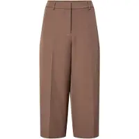 Pieces Pantalon à plis 'PCBlossom' marron
