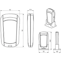 B.E.G. Luxomat Accessoires Détecteur de Mouvement - 93067
