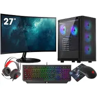 VIST PC Gaming Core i5 14400F - RAM 32Go - RTX 5060 - SSD 1To M.2 - WiFi6 - BT - LCD 27 - Windows 11 Pro