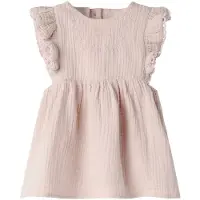 Lil´ Atelier Fille Robe Manches Courtes Fulina Peach Whip