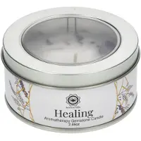 Green tree BOUGIE HEALING LAVANDE AMETHYSTE