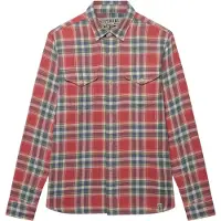 Superdry Chemise 'The Merchant Store' beige clair / marine / jaune clair / rouge clair