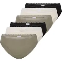 Schiesser Slip ' Modern ' crème / jade / noir