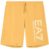 EA7 pour homme. 7M001414_AF22266 Bermuda Core Identity jaune (S), Casuel, Sport, Coton, Moutarde