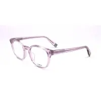 Furla Lunettes de Vue VFU642V 50/21/140 Shiny transparent liliac Acetate WOMAN VFU642V