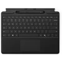 Microsoft Surface Pro Clavier avec stylet fin - Noir
