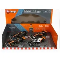 Bburago McLaren F1 Racing - 4er-Pack