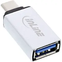 InLine Adaptateur USB 3.2 Gen.2, USB-C mâle à A femelle