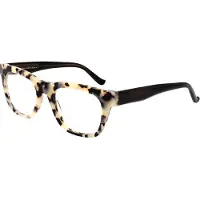 DKNY Lunettes de Vue - - DO5016 - Milk tortoise (marron) - Acétate - 53/20/140