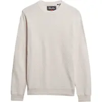 Superdry Pull-over blanc cassé