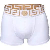 Versace Boxers or / blanc
