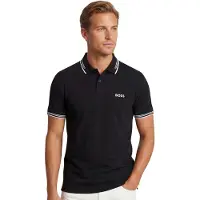 BOSS T-Shirt 'Paul' noir / blanc
