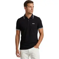 BOSS T-Shirt 'Paul' bleu marine / blanc
