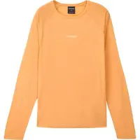 Nnormal - T-shirt manches longues en laine de mérinos thermorégulateur - Merino Long Sleeve 02 Orange pour Homme en Laine - Taille M