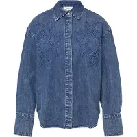 s.Oliver Red Label Chemisier bleu denim