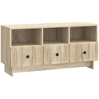 vidaXL Meuble TV en chêne Sonoma 102 x 34,5 x 50 cm, aggloméré