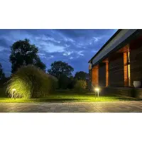 Mangel Lampe pour poteau de jardin extérieur 80 cm LED 7W gris foncé IP54 SU-MA Form YB19502