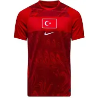 Nike Haut de foot Replica Dri-FIT Turquie 2026 Stadium Domicile pour homme - Rouge