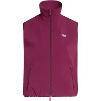 Adidas Originals Gilet 'Adilenium 5.0' lie de vin / blanc