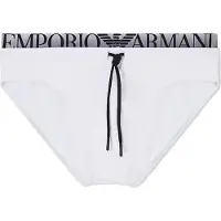 Emporio Armani Em000582_af20432 Swimming Brief Blanc L Homme