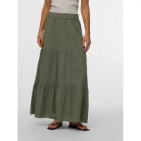 Vero Moda Jupe 'VMDICTHE' vert foncé