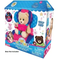 Casdon Build-A-Bear Workshop Jouet d’ami à fourrure Siège d’appoint d’auto