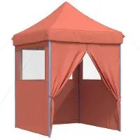 vidaXL Tente de réception Terracotta 200 x 200 x 306 cm Tissu Oxford