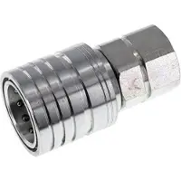 Tameson Acier Coupleur hydraulique DN 25 Manchon M30x1.5 Filets femelles ISO 7241-1 A D 34.3mm