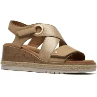 Clarks Sandales soleil Kidiki Femme Beige Combi