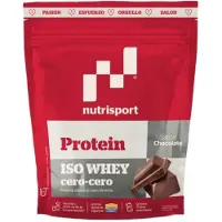 Nutrisport Cero-cero Isolate Whey Protein Chocolate 1.5kg Rouge