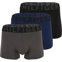 Tommy Hilfiger Underwear Boxers bleu foncé / taupe / noir