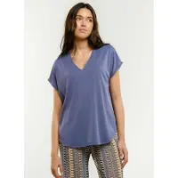 Liberte Essentiel T-shirt ' NUNI ' bleu denim