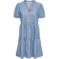 ONLY Robe 'ONLNOVA AZURE' bleu clair