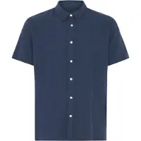 !Solid Chemise ' SDIain ' bleu foncé