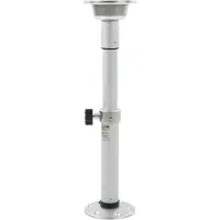 Gistuch 500-720 mm Support de table RV, télescopique, pieds amovibles en alliage d'aluminium pour marine, bateau, yacht, caravane