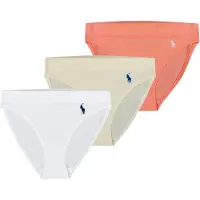 Ralph Lauren Slip ' Club Cotton ' crème / orange / blanc