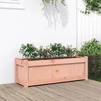 Prolenta Maison Exclusive - Jardinière en bois massif de Douglas, dimensions 90x31x31 cm