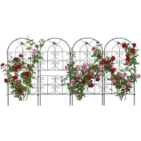 Relaxdays Lot de treillis (1 cm, 50 cm)