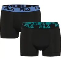 FILA Boxers turquoise / bleu clair / noir