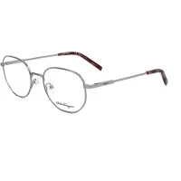 Ferragamo Lunettes de Vue SF2215 52/20/145 Shiny silver Metal MAN SF2215